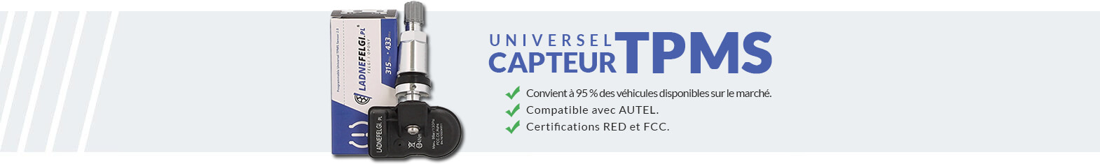Capteur TPMS Argent - LadneFelgi.pl