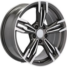 4x jantes 18 s'intégrer dans BMW 3 E46 E90 E91 E92 E93 F30 F31 4 F32 F33 F36 5 F10 F11 LCI - BY983 (BK5730)