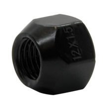 Écrou de fixation M14x1,5 / ouvert / noir / K19