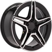 4x jantes Forged 18 s'intégrer dans MERCEDES B W245 W246 W247 C W204 W205 W206 CLA C117 C118 - FBX142