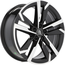 4x jantes 18 5x100 s'intégrer dans SKODA Kamiq Scala Fabia Rapid VW Polo Taigo SEAT Arona - FBX254