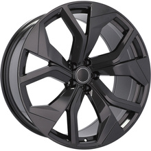 4x jantes 23 s'intégrer dans AUDI Q8 4M SQ8 RS Q8 Quattro Hybrid Forged noir Połysk - B1637 (H3059F)