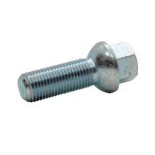 Vis de fixation M15x1,25 / 45mm / boule / galvanisée / K17