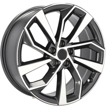 4x jantes aluminium 19 s'intégrer dans AUDI A6 C7 Allroad C6 C8 C9 S6 C7 C8 S3 8V 8Y RS3 8V A3 8V 8Y allstreet S7 4G8 S4 B9 B8 B6 B7 A4 B8 B9 FBX507