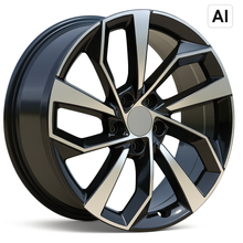 4x jantes aluminium 19 s'intégrer dans AUDI A3 8V 8Y allstreet A4 B8 Allroad B9 A5 8T 8F F5 B10 A6 C7 Allroad C6 C8 C9 A7 4G8 A8 D2 D3 D4 D5 Q2 FBX507