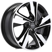 4x jantes 16 s'intégrer dans KIA Picanto Cross RIO HYUNDAI I10 I20 Getz TOYOTA Yaris NISSAN Pixo - BK813 (D5078)