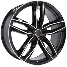 4x jantes 18 s'intégrer dans AUDI A3 8P 8V 8Y A4 B6 B7 B8 B9 A5 B10 A6 Allroad C6 C7 A8 D3 - BK690