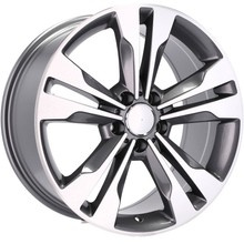 4x jantes 17 s'intégrer dans MERCEDES A W177 W168 B CLA W117 C W204 W205 E W211 W212 W213 - BK754 (QC1106, FR936)