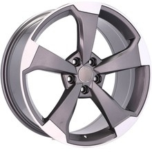 4x jantes 17 s'intégrer dans AUDI A3 8V 8Y A4 B6 B7 B8 B9 A5 B10 A6 C6 C7 C8 A8 D3 Q2 Q3 Q5 - XE351 (BY1491)