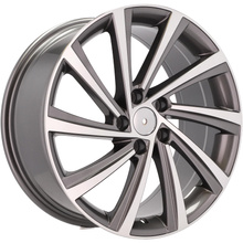 4x jantes 18 s'intégrer dans SKODA Enyaq Karoq Kodiaq Octavia IV Scout Superb VW Golf Tiguan - D2403