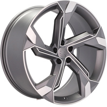 4x jantes 22 5x112 s'intégrer dans AUDI Q8 E-tron Sportback Q5-e Q7-e Q3 Q5 S4 S6 A8 S8 D4 D3 S8 - Y1201 (FBX150)
