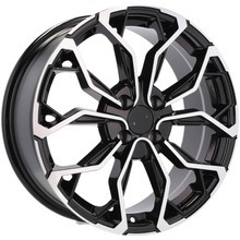 4x jantes 17 s'intégrer dans RENAULT Captur Clio III IV V Grand Scenic Megane HYUNDAI I20 - XF260 (BK1058)