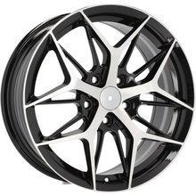 4x jantes 17 s'intégrer dans SKODA Fabia Kamiq Praktik Rapid Roomster Scala VW Polo T-Cross - FBX114