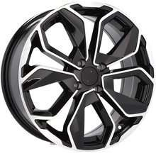 4x jantes 17 s'intégrer dans RENAULT Captur Clio III IV V Grand Scenic Megane II Sandero - B5296 (XFE164)