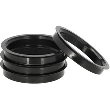 Bagues de centrage pour jantes en aluminium 78,1 x 71,6 / plastique / noir