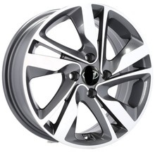 4x jantes 15 4x100 s'intégrer dans HYUNDAI Accent Bayon Getz i10 i20 KIA Picanto RIO Stonic - BK813