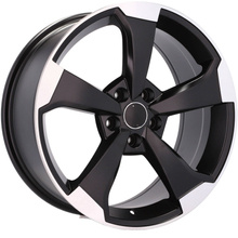 4x jantes 18 s'intégrer dans AUDI A4 Allroad B6 B7 B8 B9 A5 8T 8F B10 A6 C6 C7 C8 Styl Rotor - XE351 (IN5436)