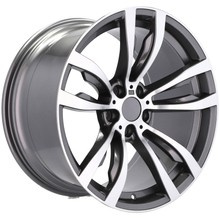 4x jantes 20 10+11 s'intégrer dans BMW X5 E53 E70 F15 X6 E71 F16 M-Pakiet Doublespoke Grafit - B1057