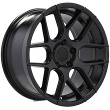 4x jantes 17 s'intégrer dans BMW 3 E36 5 E34 E39 e60 6 E63 E64 7 E32 E38 E65 HAXER noir - SSA03 (HX022)